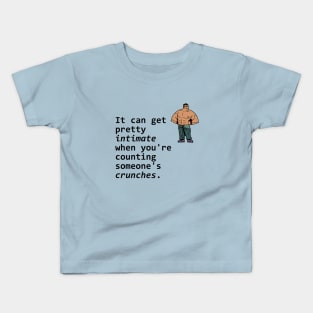 Counting Crunches Kids T-Shirt